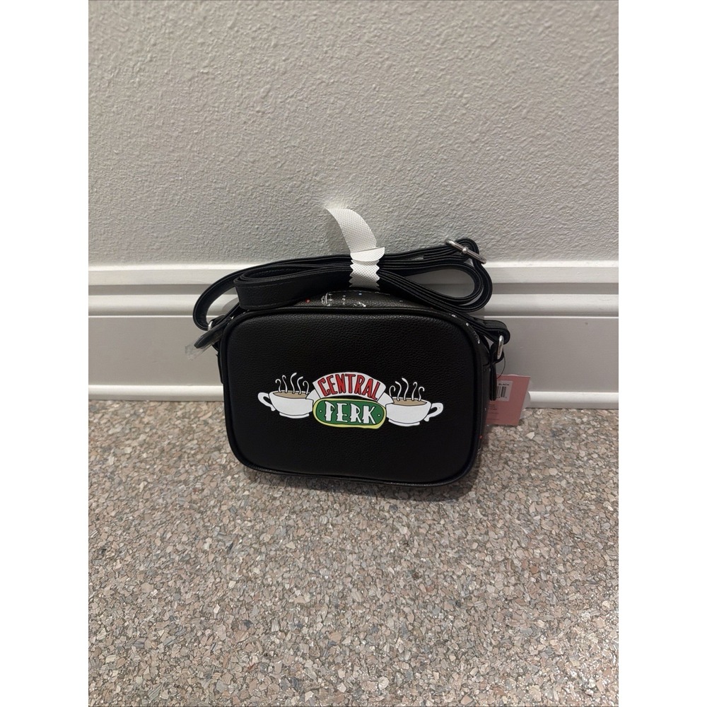 NWT Danielle Nicole DANI FRIENDS TV SHOW CENTRAL PERK Crossbody Purse Bag Black